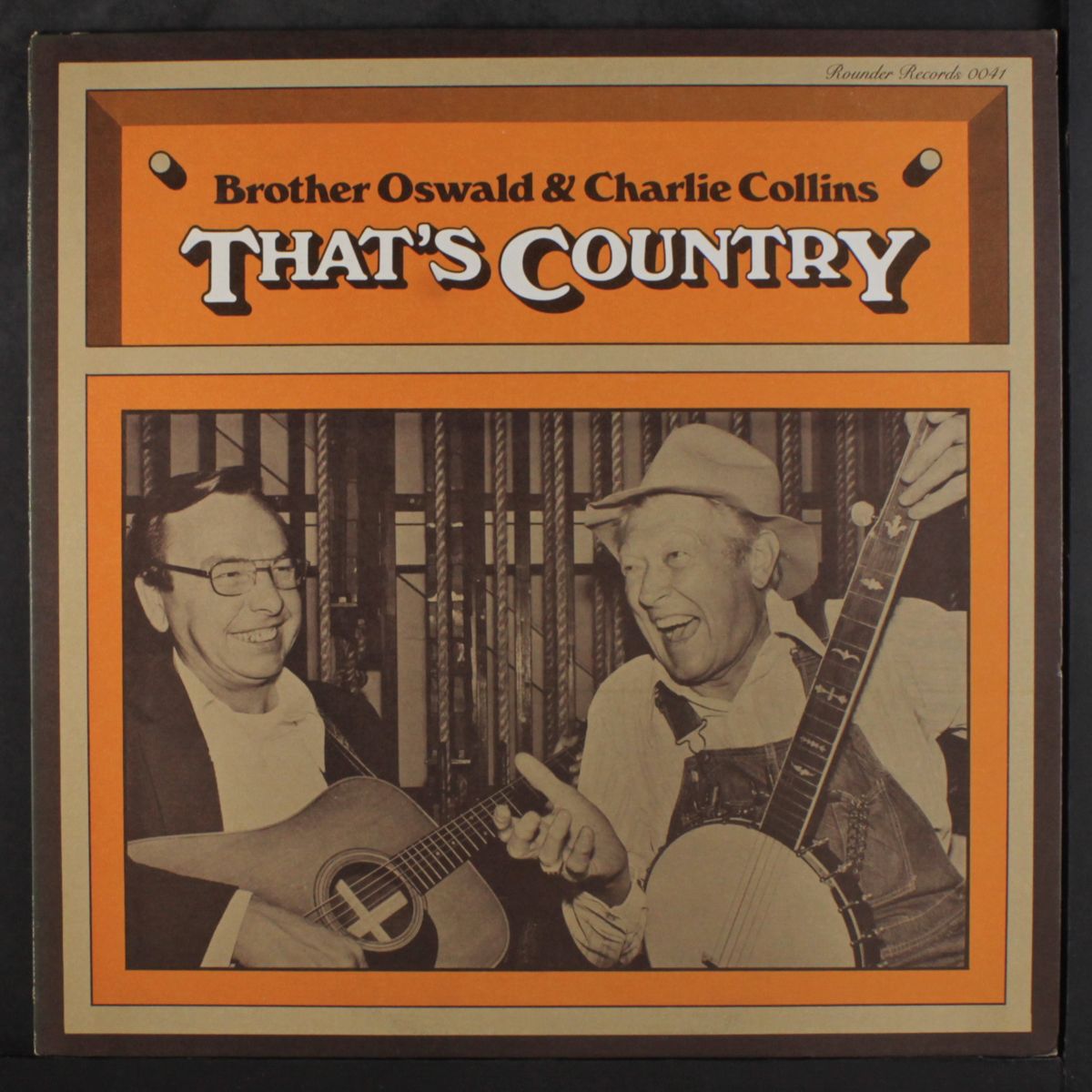 that's country by BROTHER OSWALD & CHARLIE COLLINS