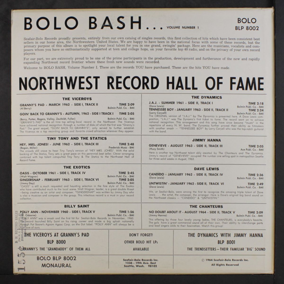 bolo bash by VARIOUS