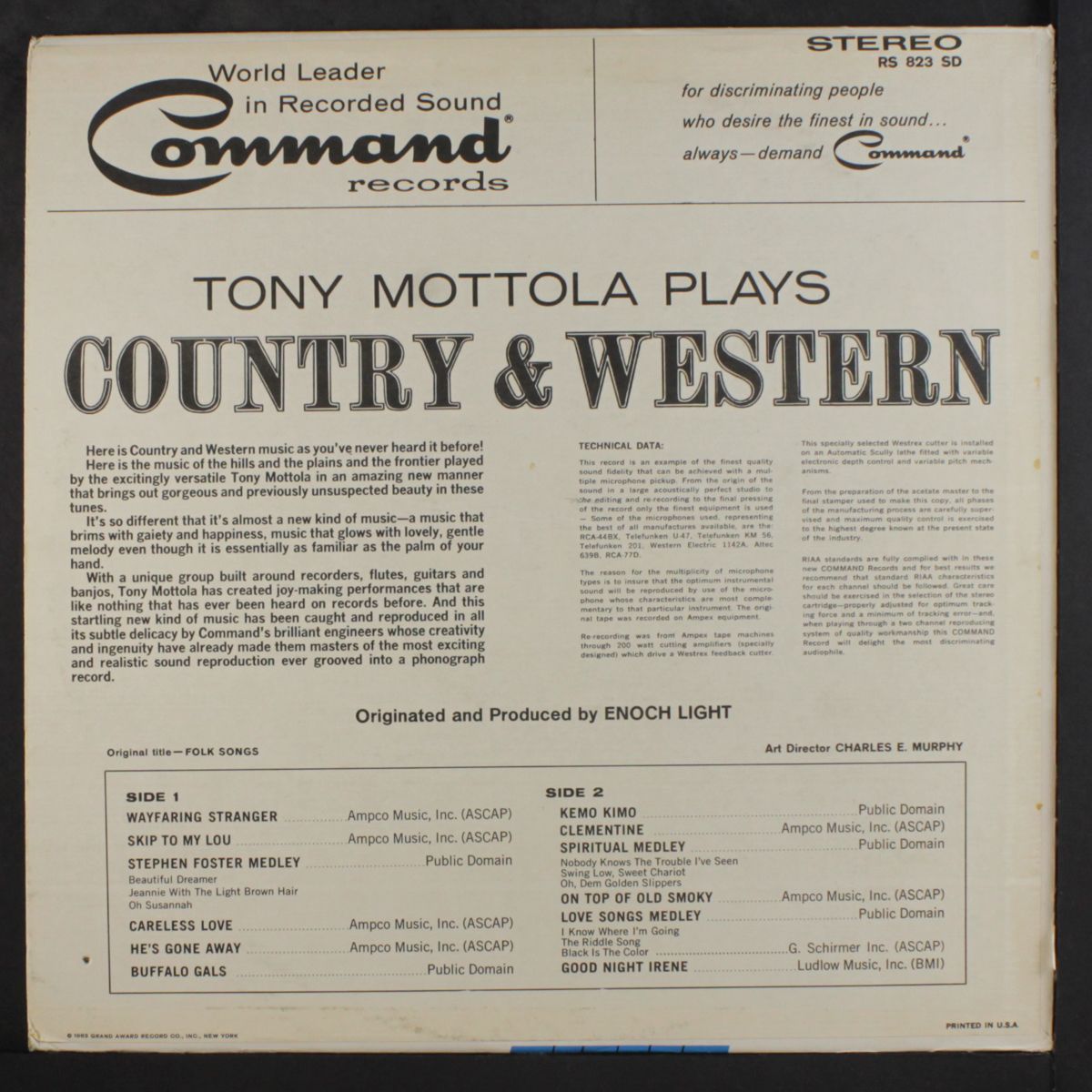 country & western by TONY MOTTOLA