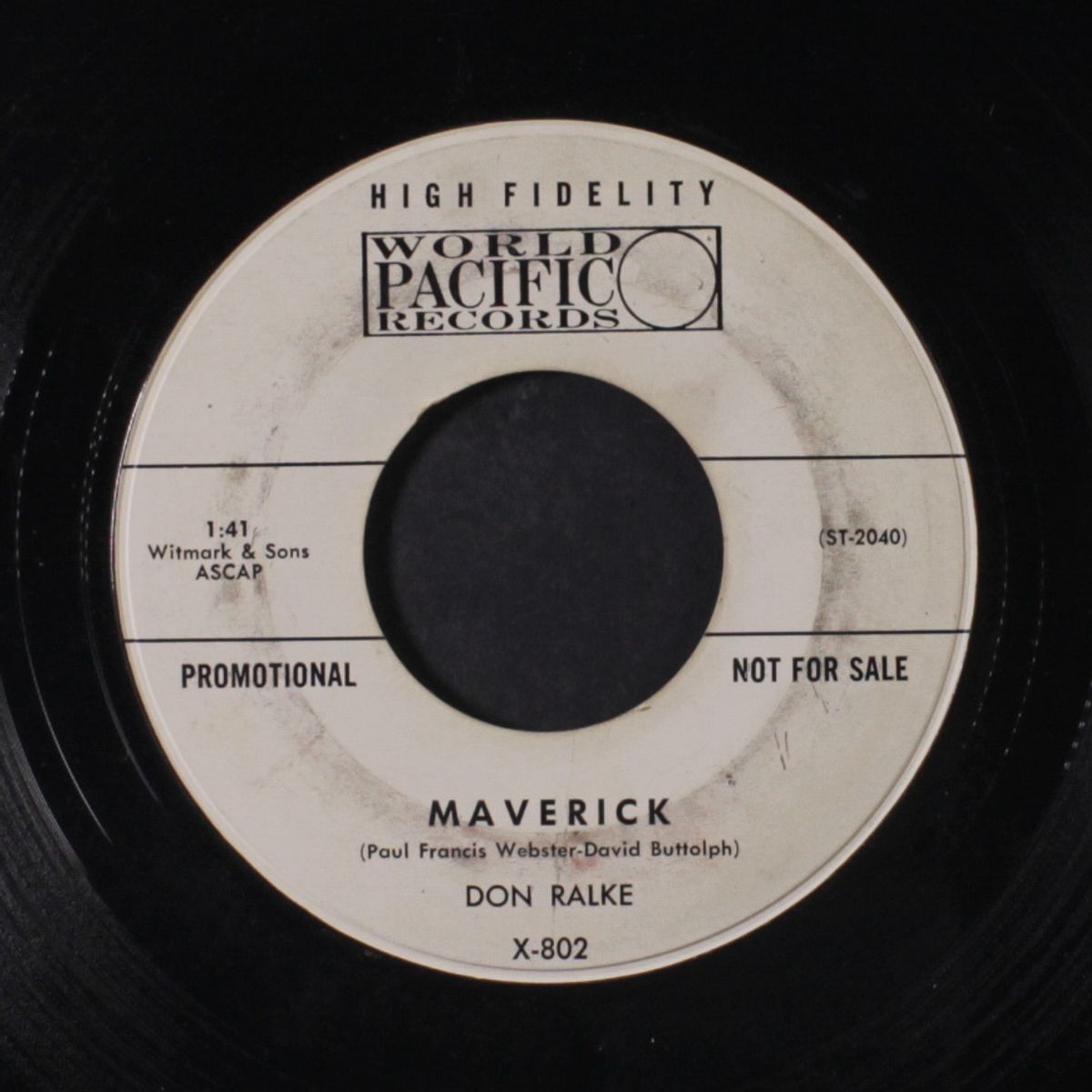 travelin' west / maverick by DON RALKE