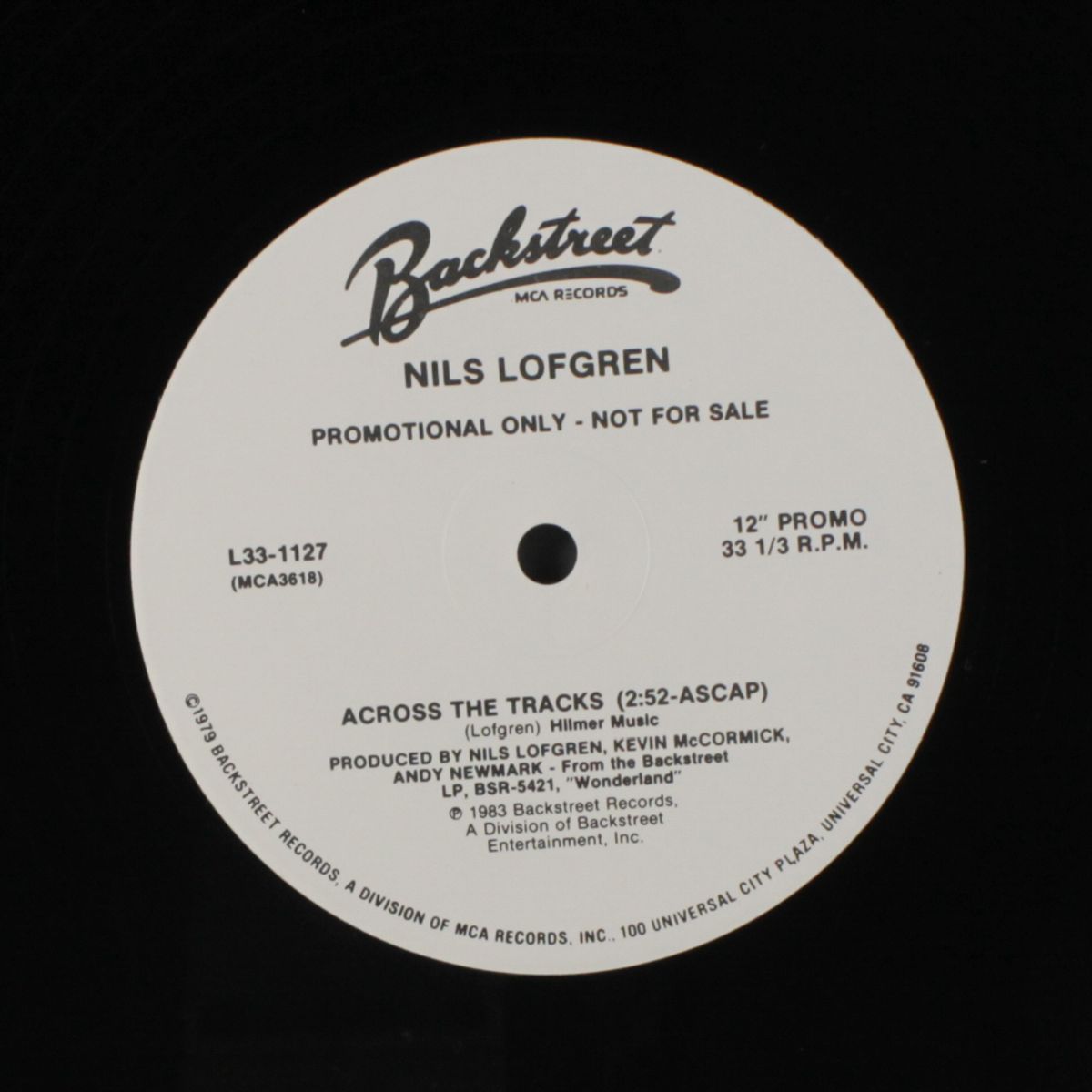 across the tracks / daddy dream by NILS LOFGREN