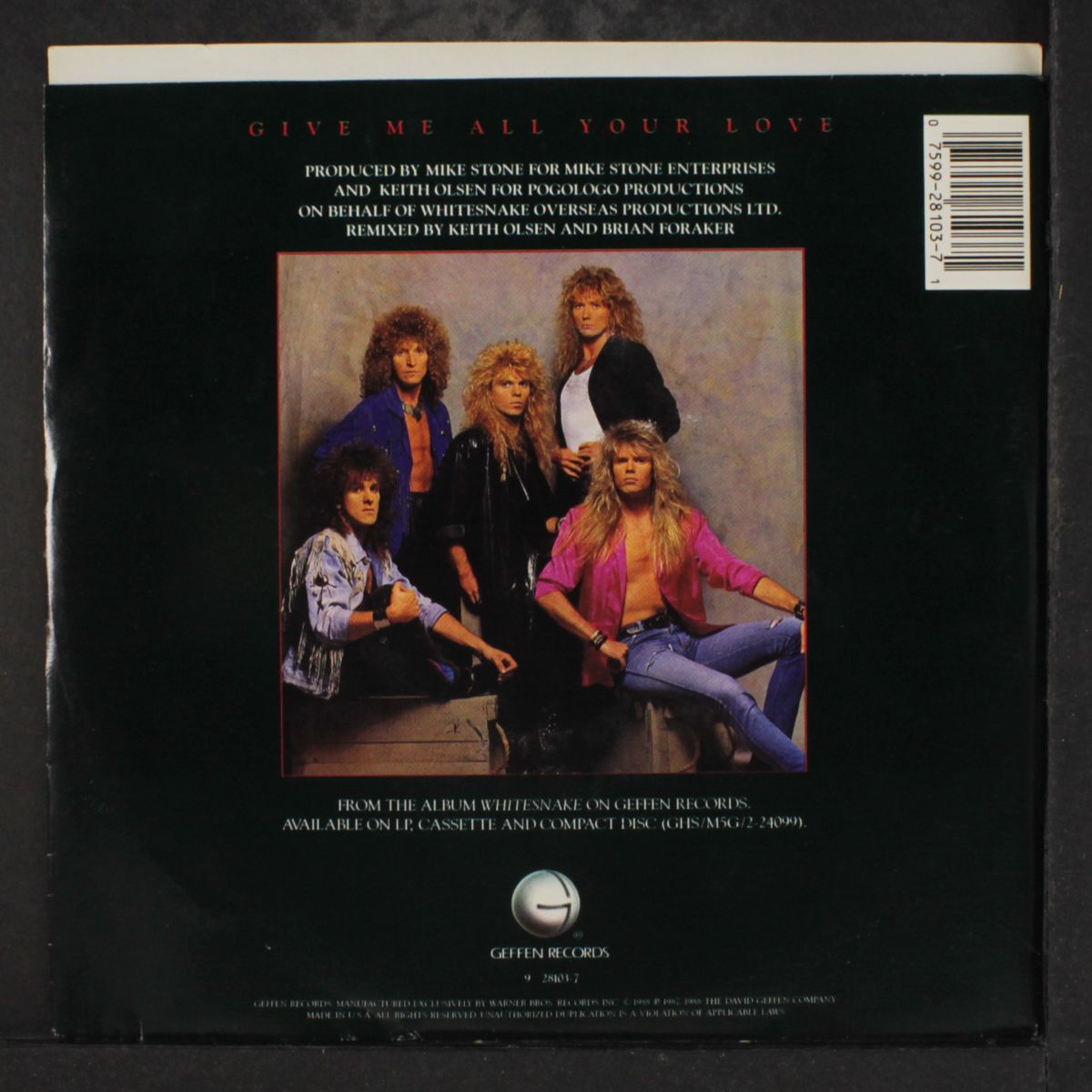 give me all your love by WHITESNAKE