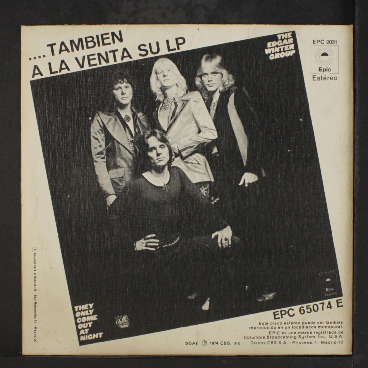 hangin' around by EDGAR WINTER GROUP