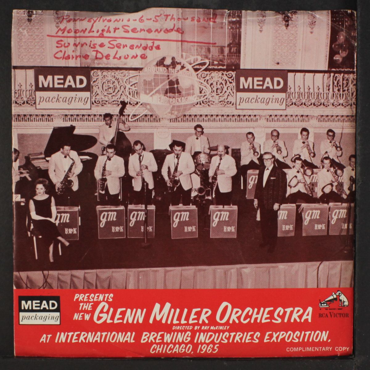 at international brewing industries exposition, chicago, 1965 by GLENN MILLER ORCHESTRA