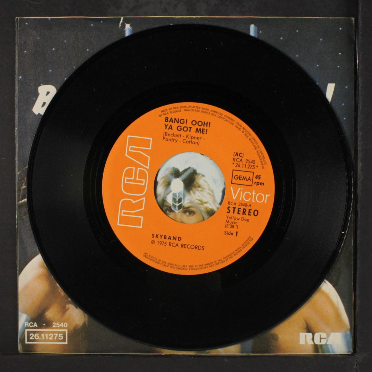 bang! ooh! ya got me! / cold light of day by SKYBAND