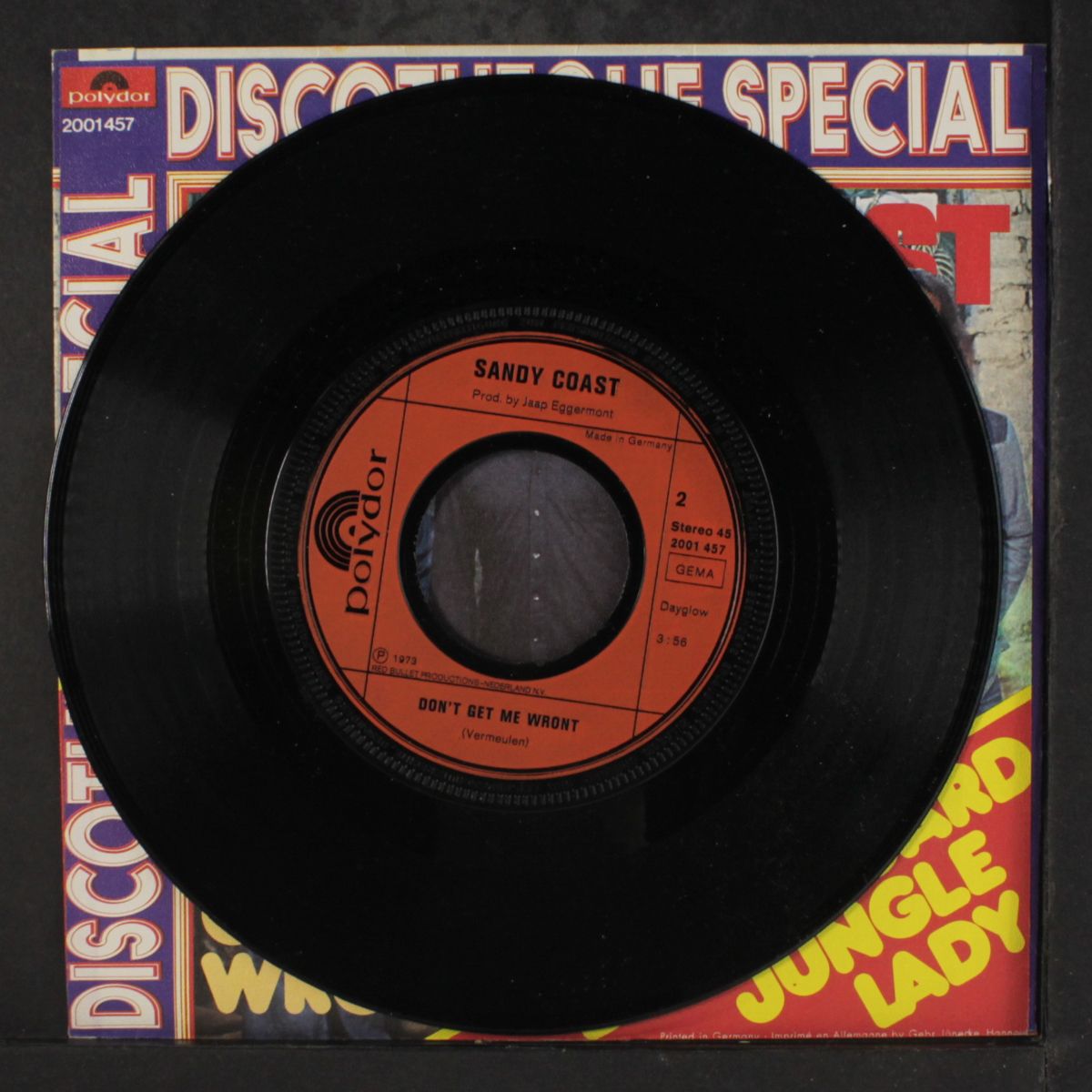 blackboard jungle lady / don't get me wrong by SANDY COAST