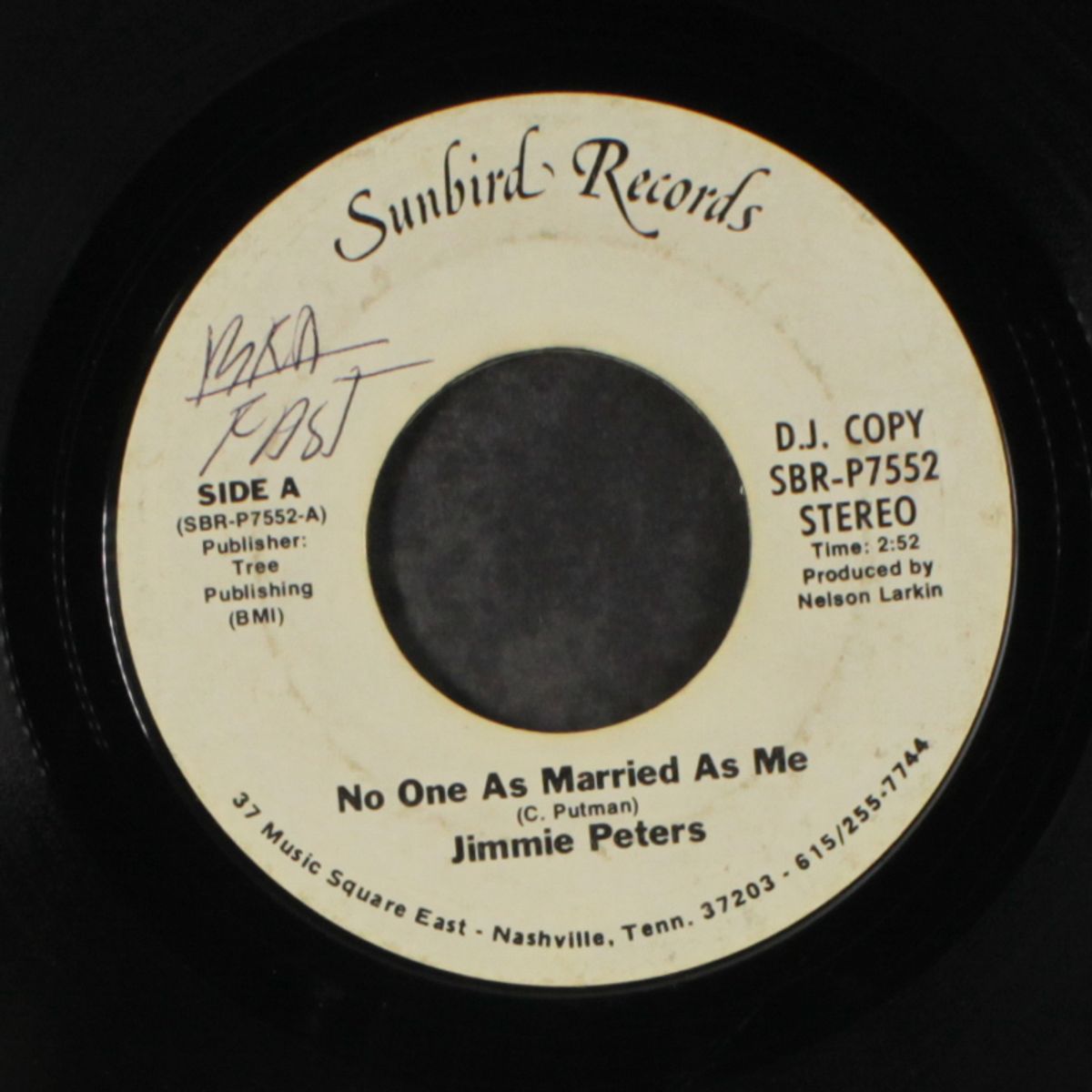 no one as married as me by JIMMIE PETERS