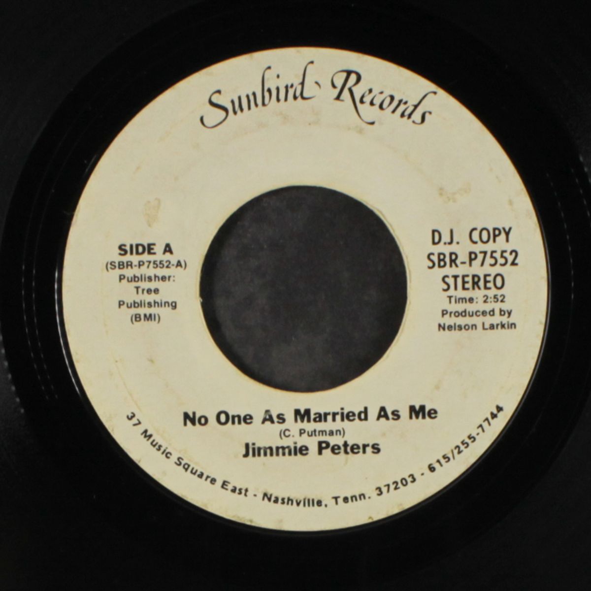 no one as married as me by JIMMIE PETERS