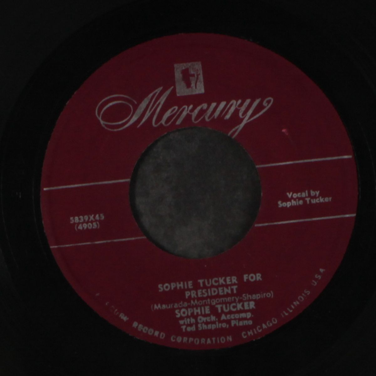 max from the income tax by SOPHIE TUCKER