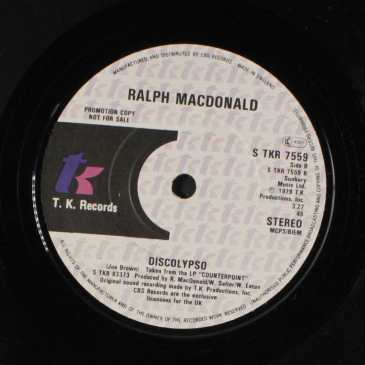 i need someone / discolypso by RALPH MACDONALD