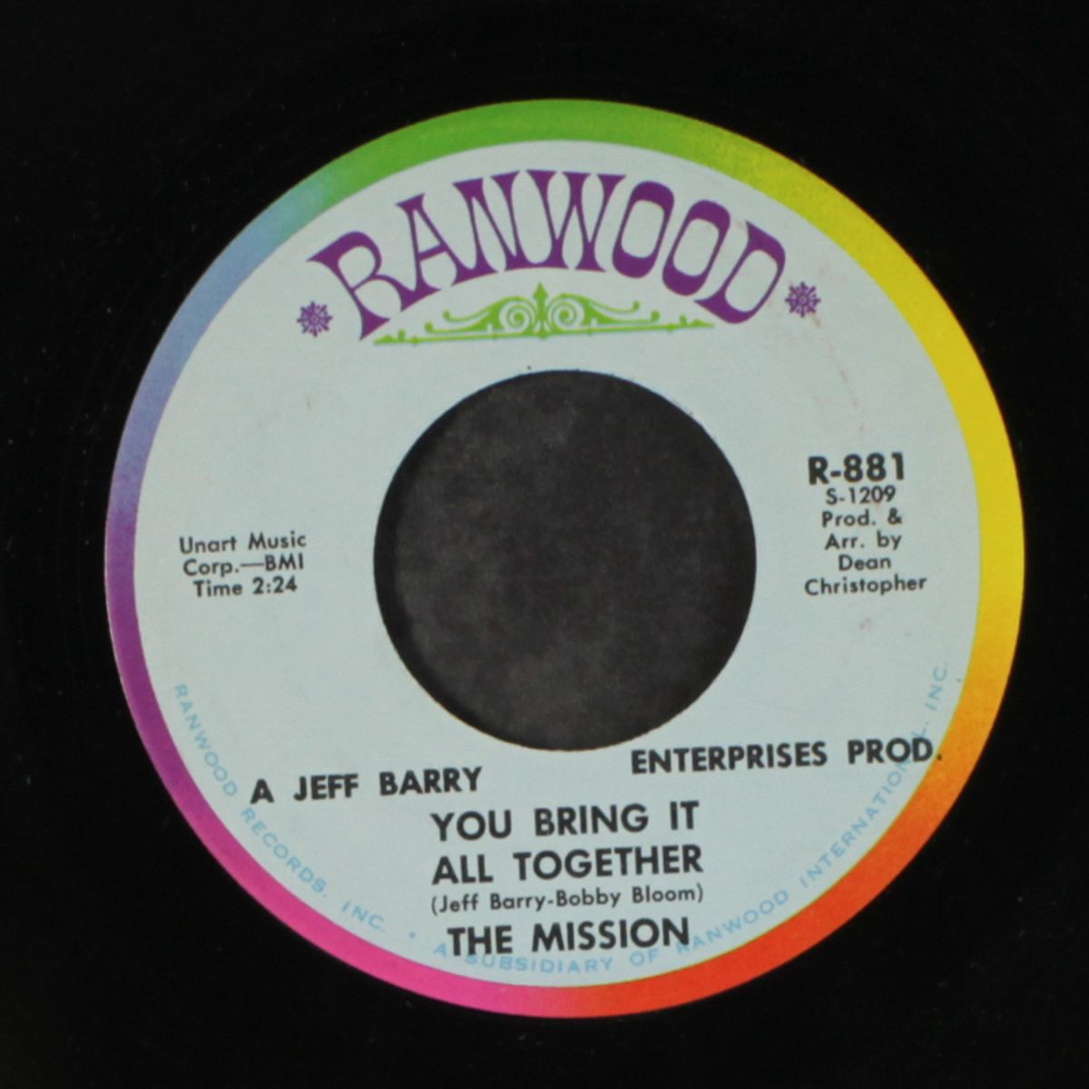 mr. music man / you bring it all together by MISSION