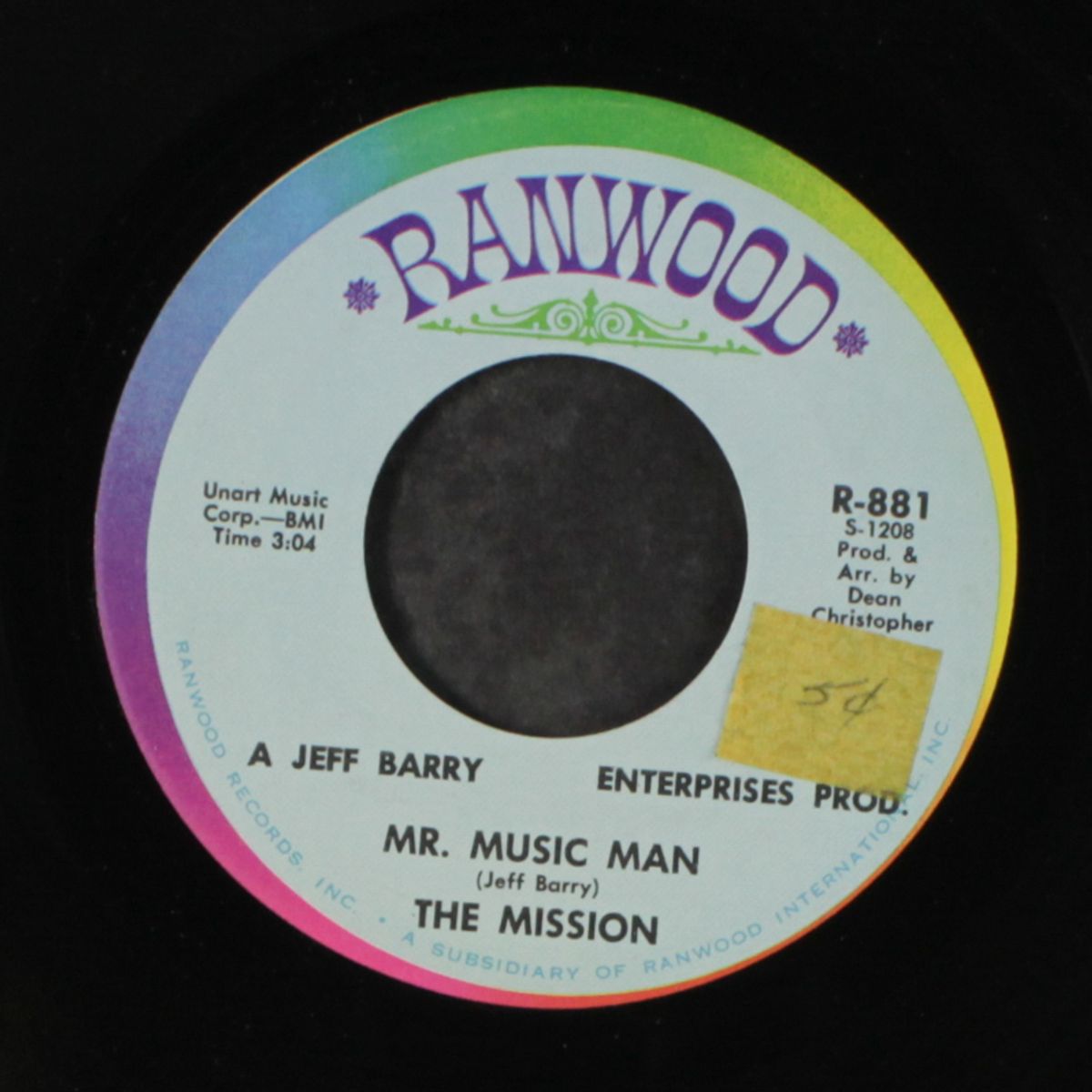 mr. music man / you bring it all together by MISSION