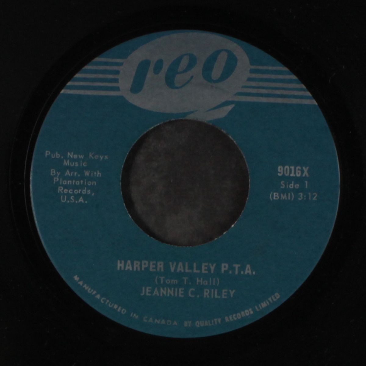 harper valley p.t.a. / yesterday all day long today by JEANNIE C. RILEY