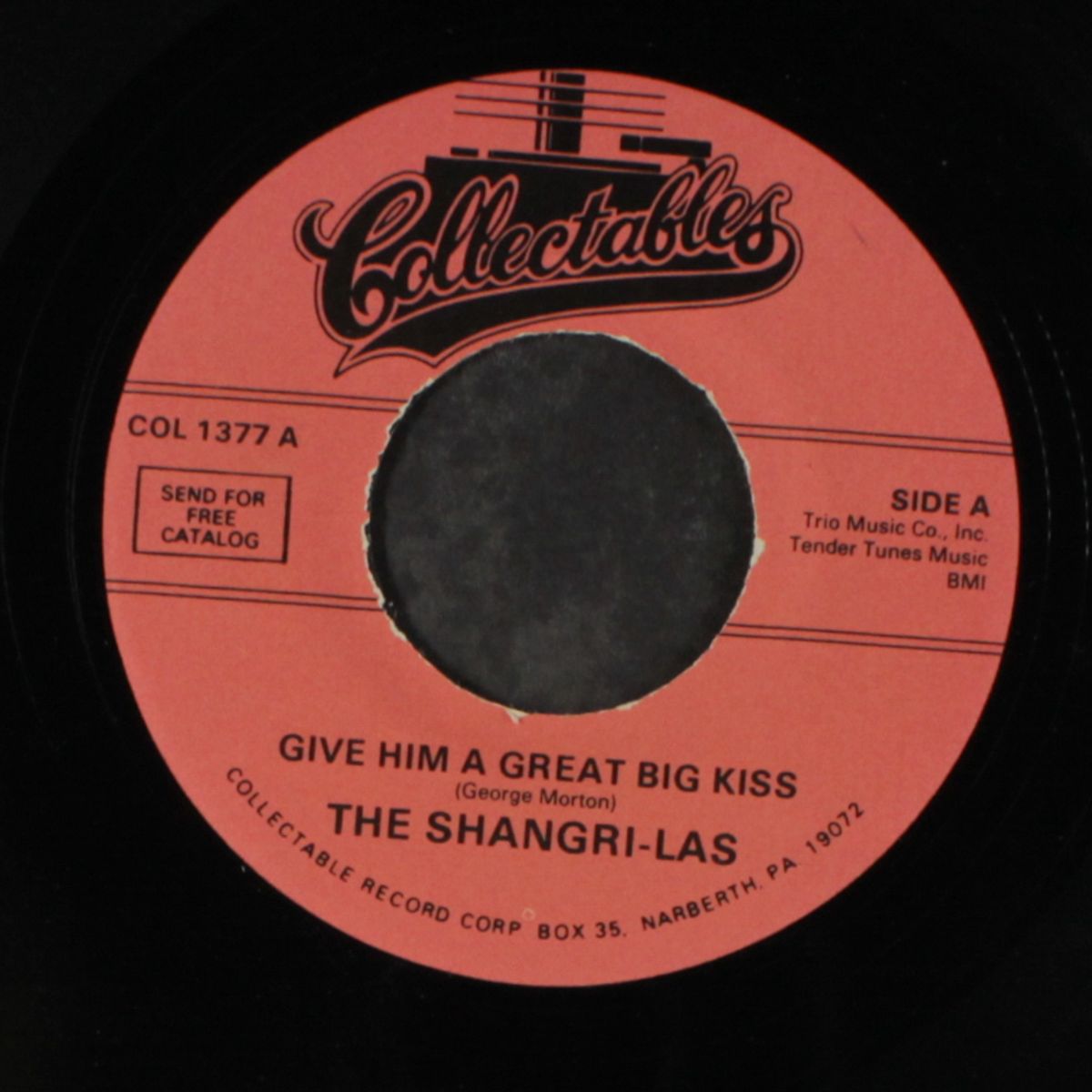 give him a great big kiss / twist and shout by SHANGRI-LAS