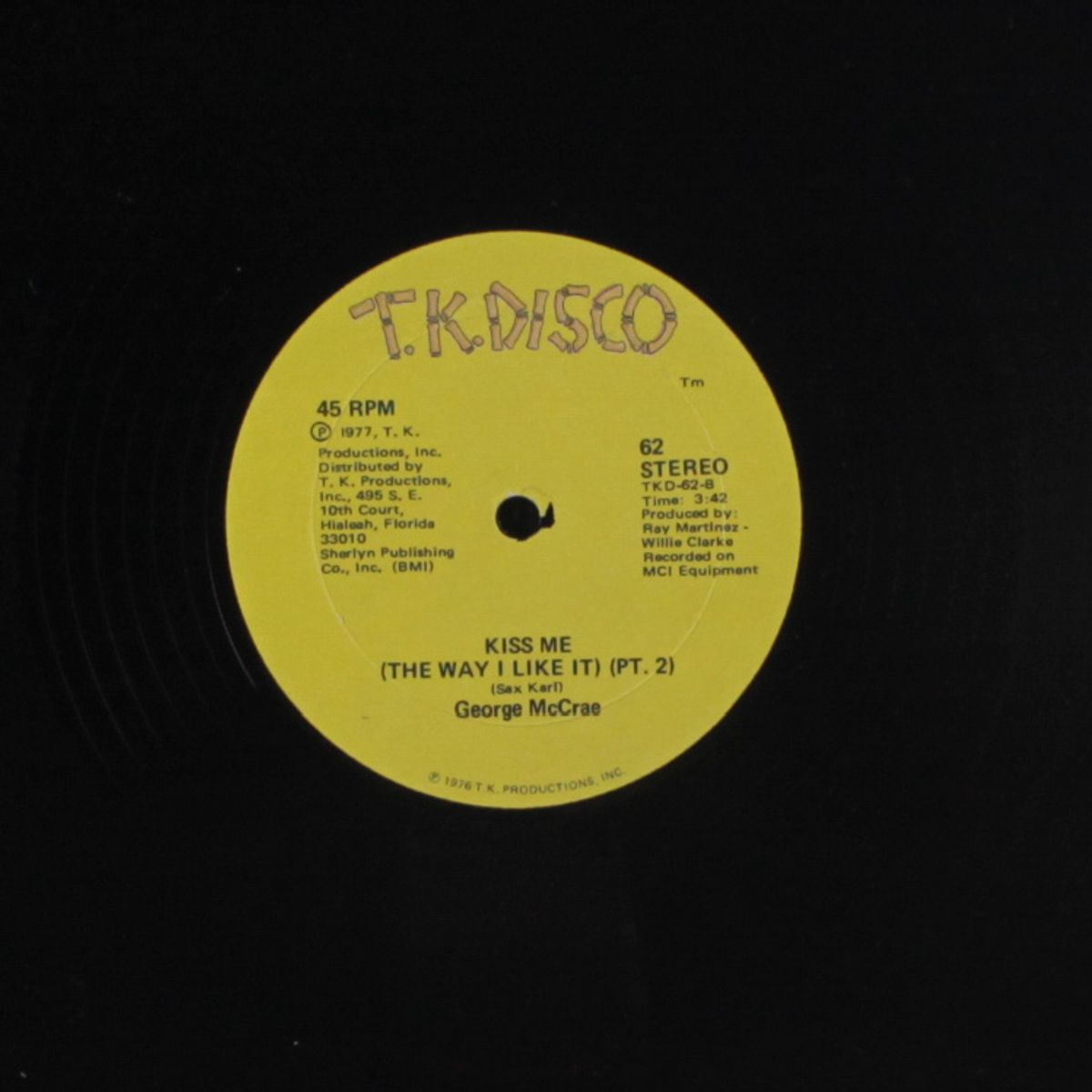 kiss me / part 2 by GEORGE MCCRAE