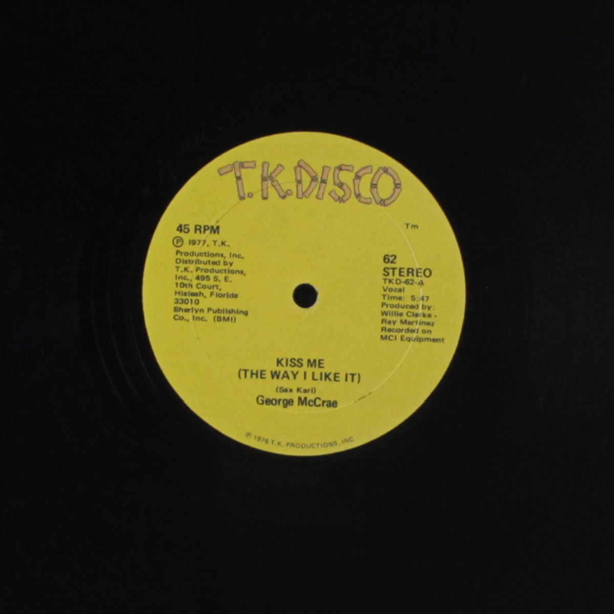 kiss me / part 2 by GEORGE MCCRAE
