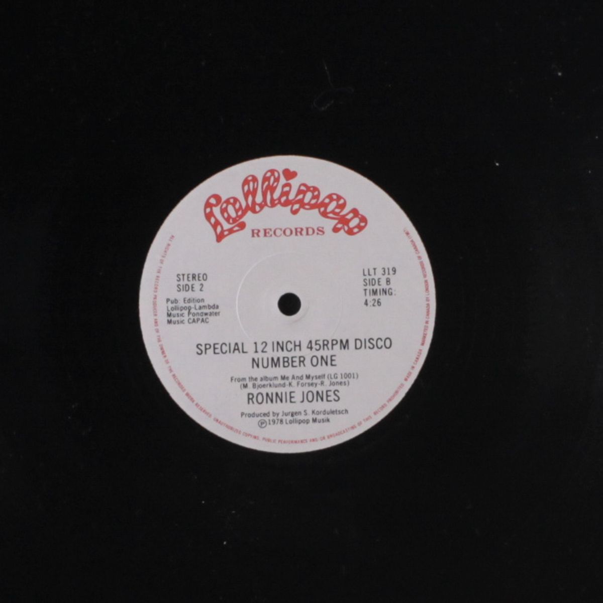 groovin / number one by RONNIE JONES