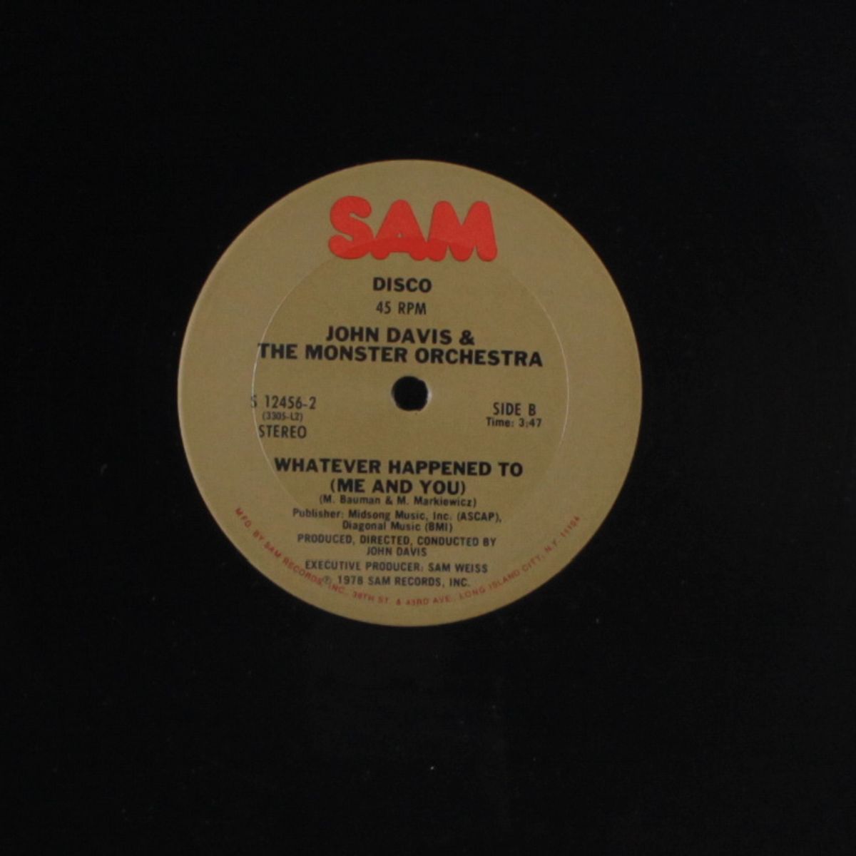 kojak theme / whatever happened to (me and you) by JOHN DAVIS