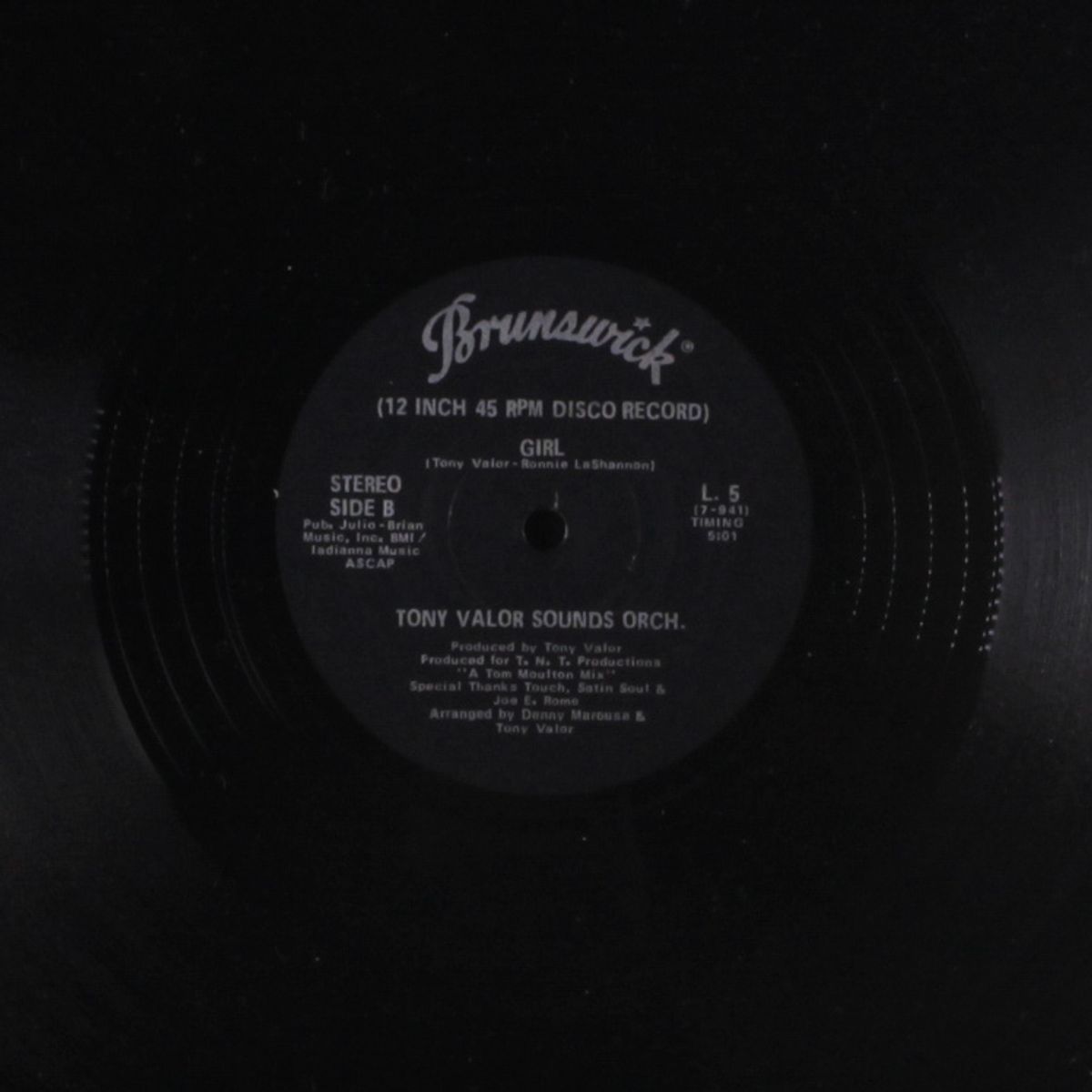 gotta get it / girl by TONY VALOR SOUNDS ORCHESTRA