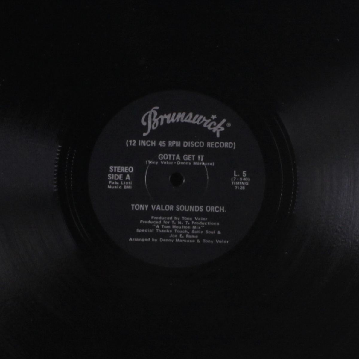 gotta get it / girl by TONY VALOR SOUNDS ORCHESTRA