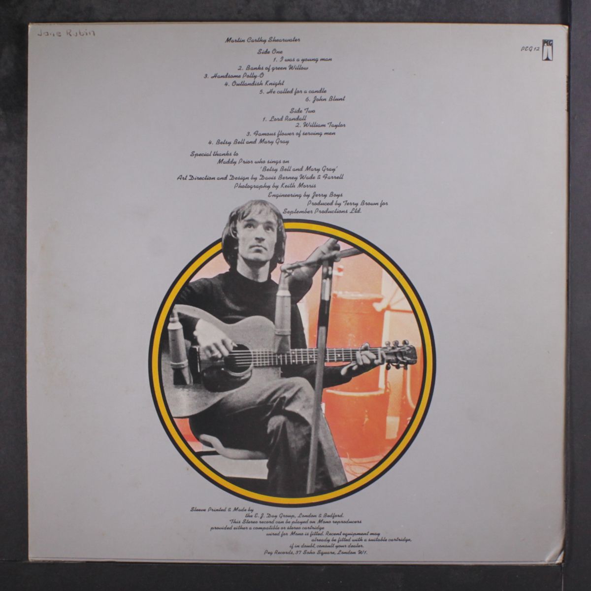 shearwater by MARTIN CARTHY