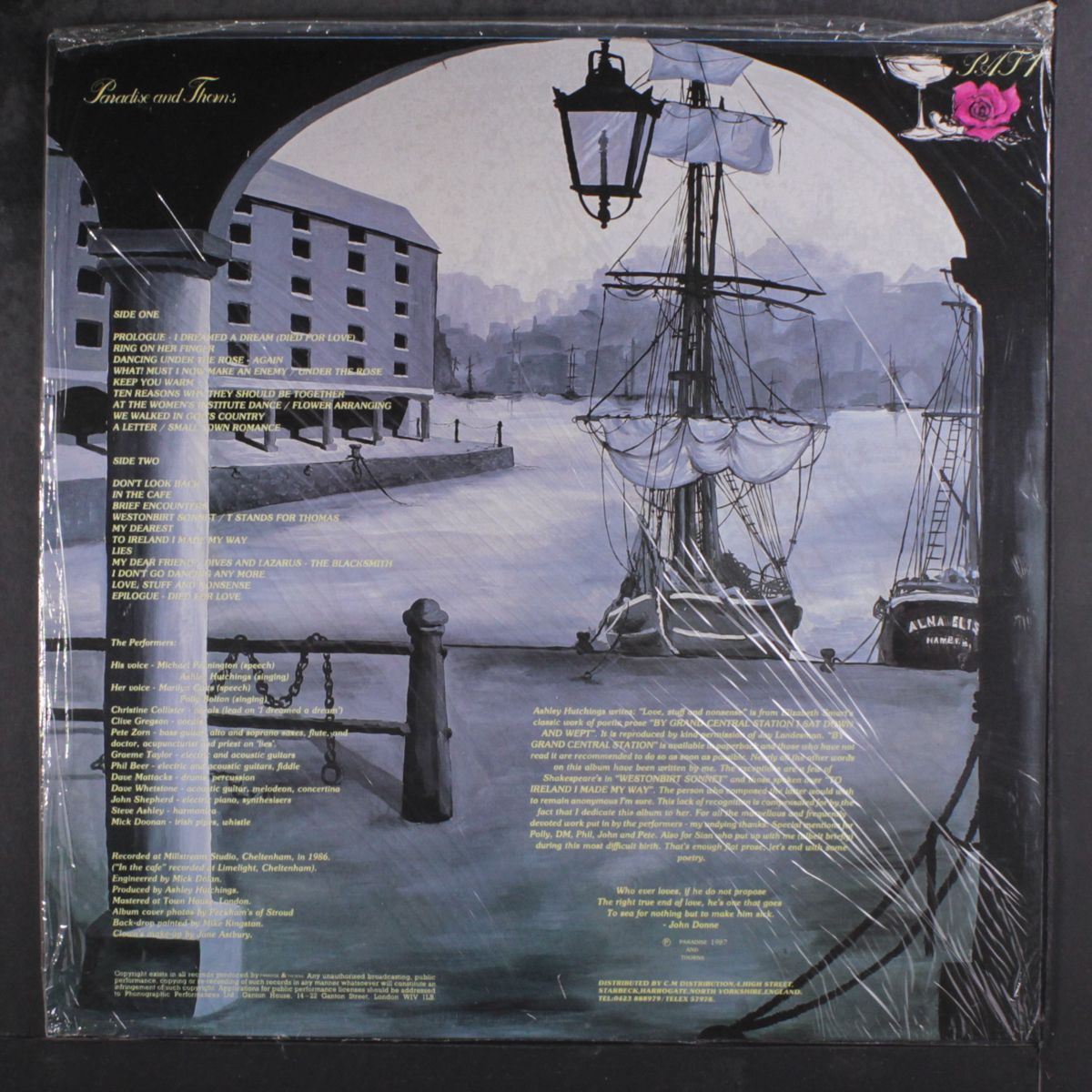 by gloucester docks i sat down and wept: a love story by ASHLEY HUTCHINGS