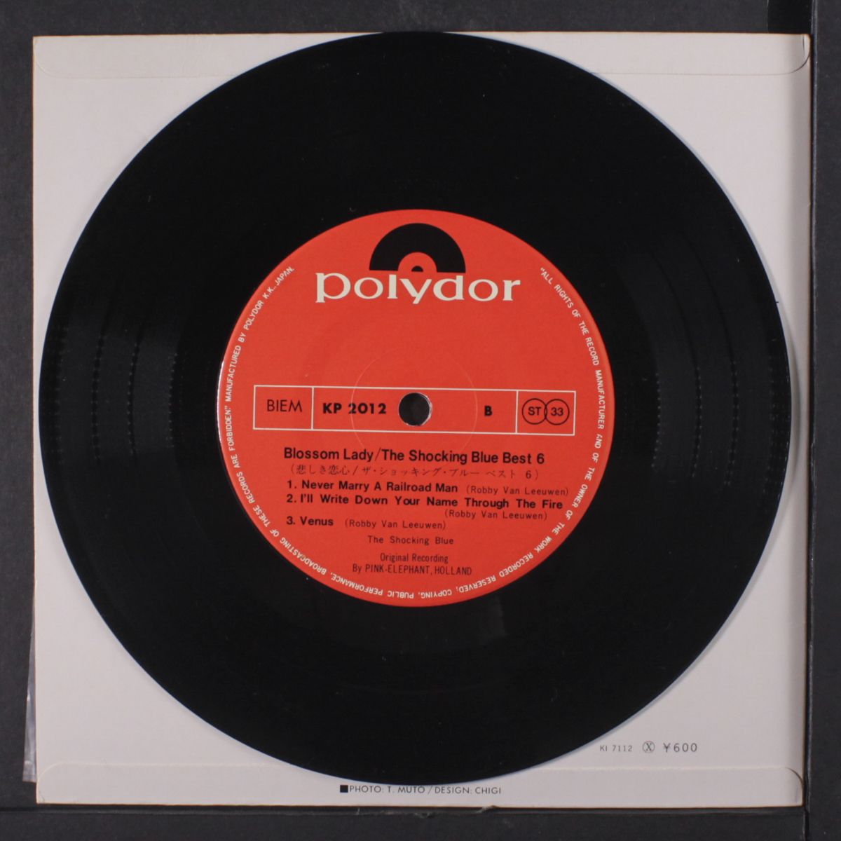 best 6 by SHOCKING BLUE