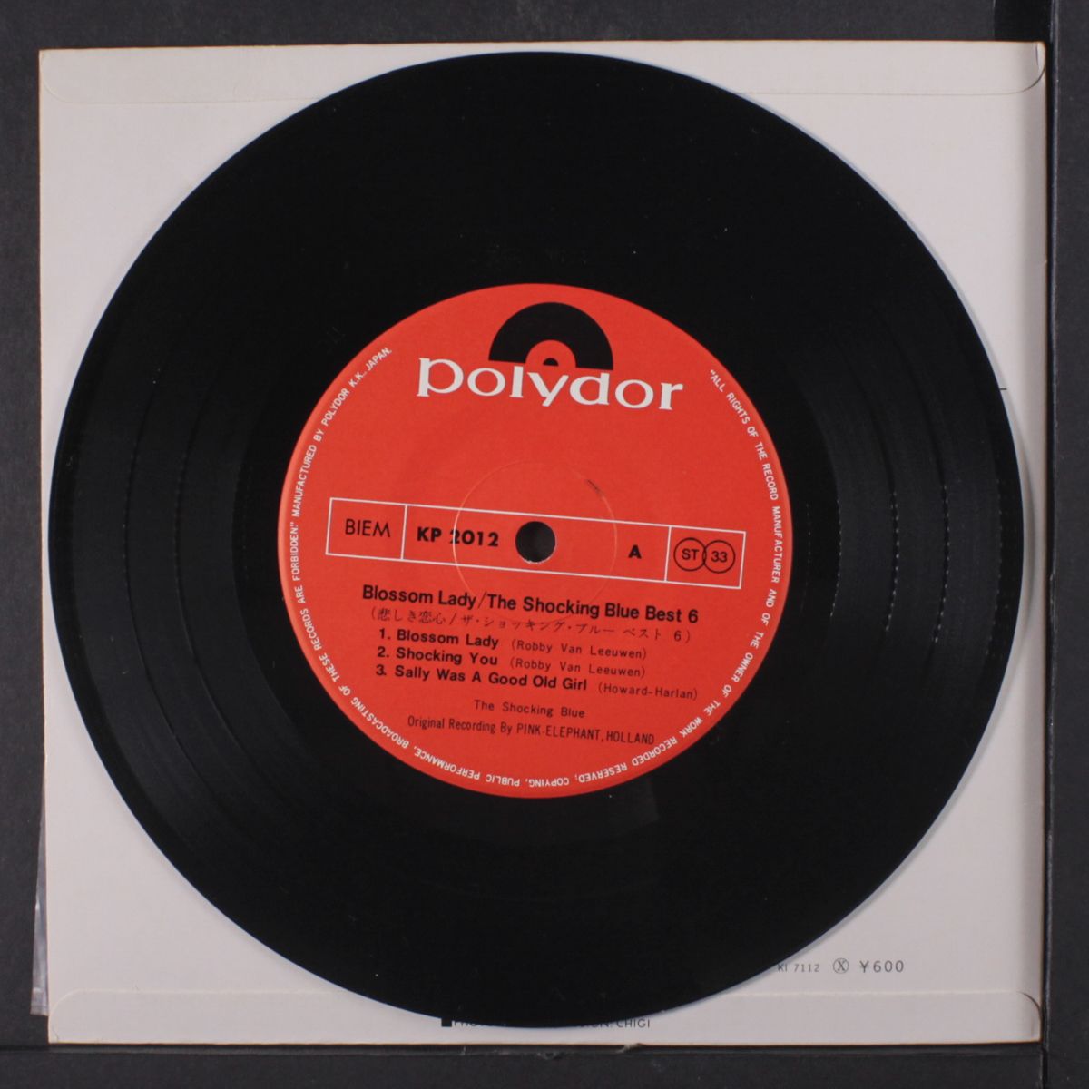 best 6 by SHOCKING BLUE