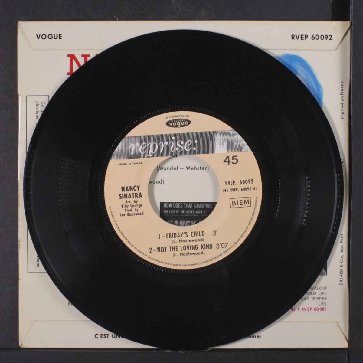 friday's child + 3 by NANCY SINATRA