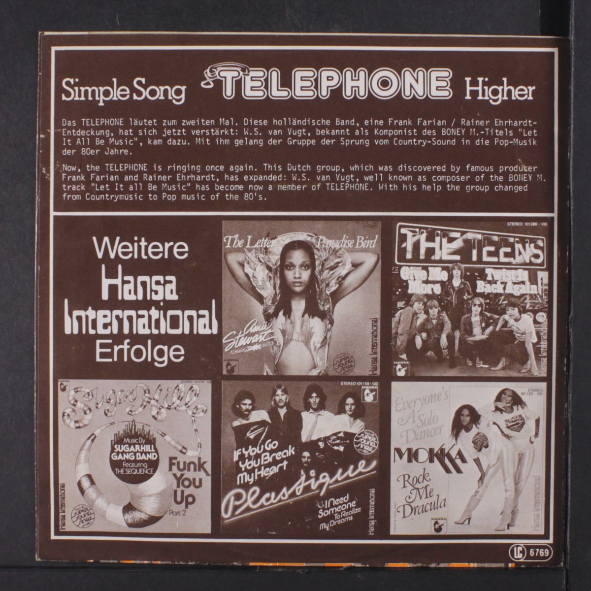 simple song / higher by TELEPHONE