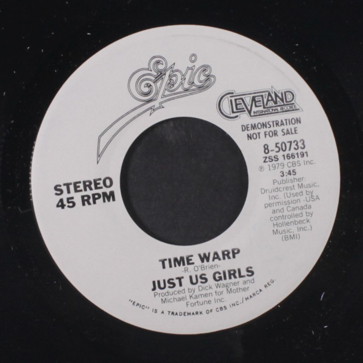 time warp / mono by JUST US GIRLS