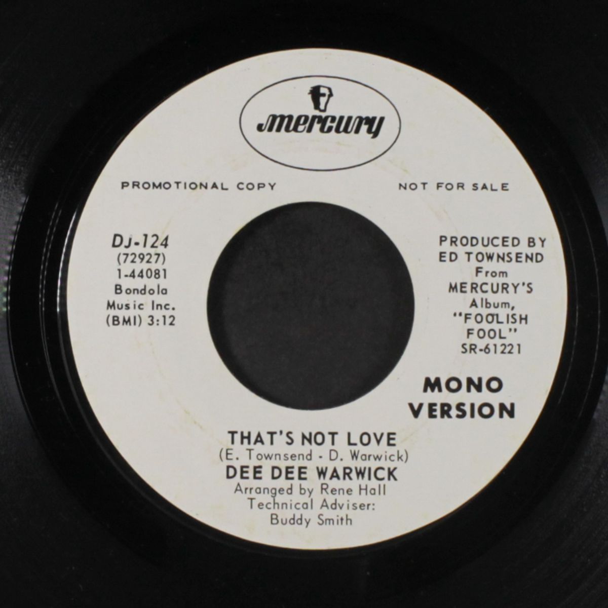 that's not love / mono by DEE DEE WARWICK