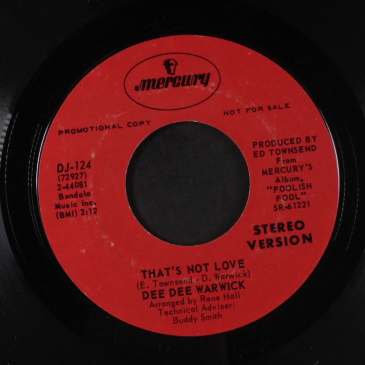 that's not love / mono by DEE DEE WARWICK