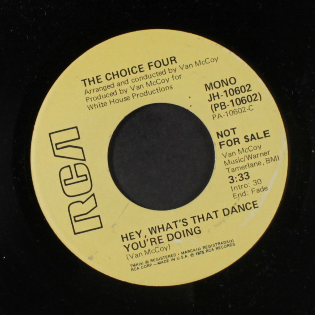 hey what's that dance you're doing / mono by CHOICE FOUR