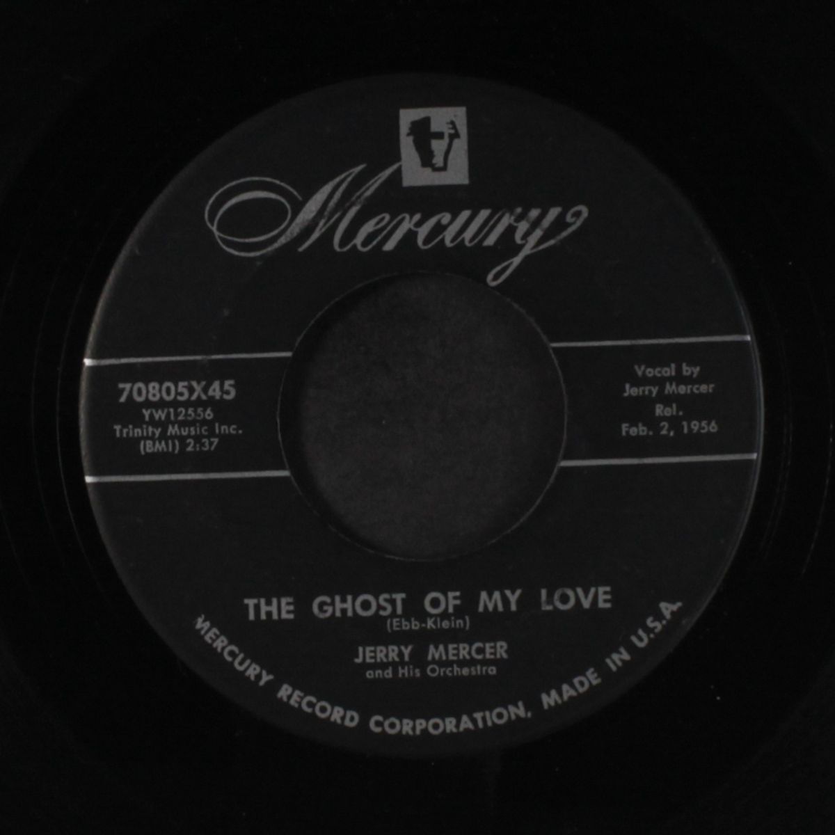 the ghost of my love / blue suede shoes by JERRY MERCER