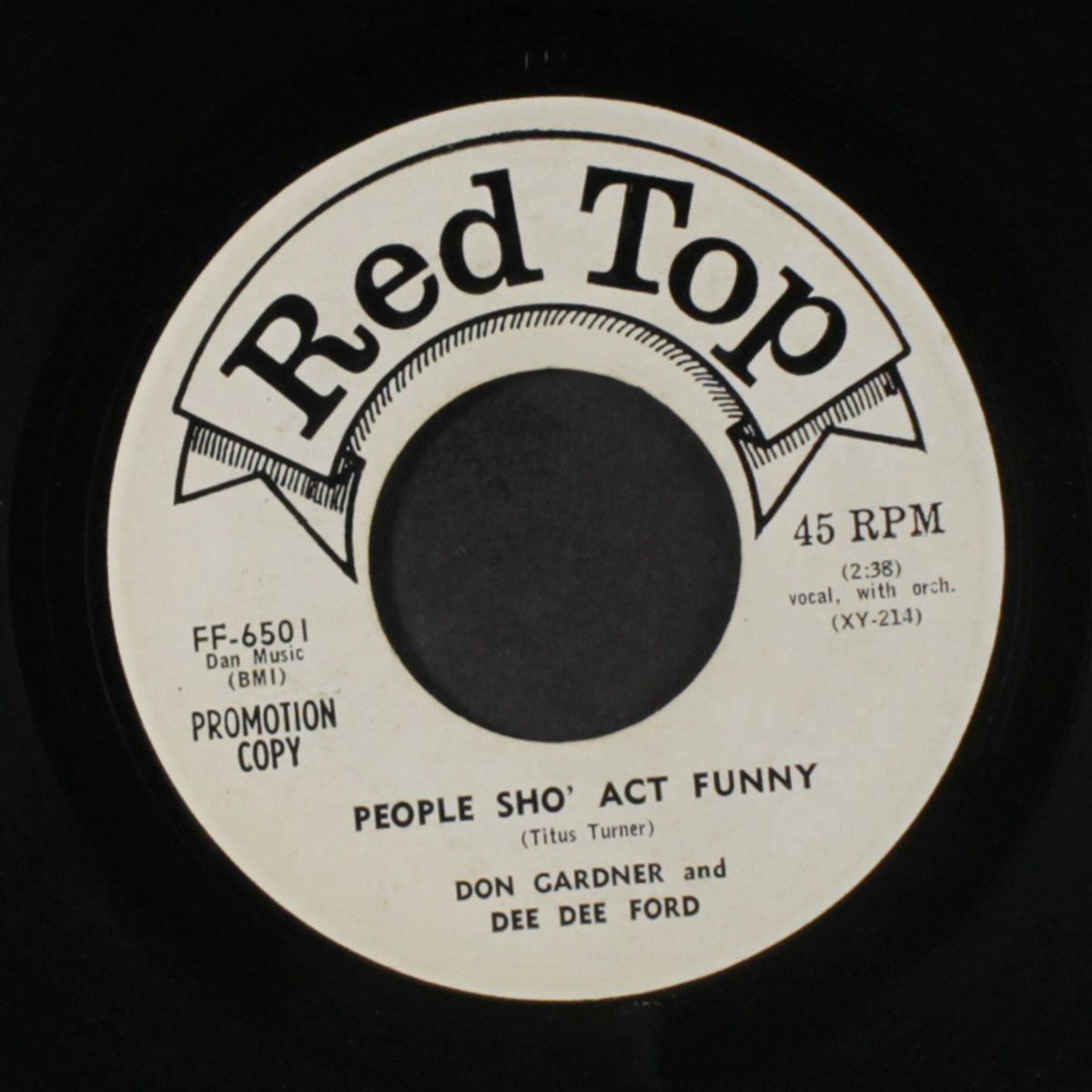 people sho' act funny / shake a leg, baby by DON GARDNER & DEE DEE FORD