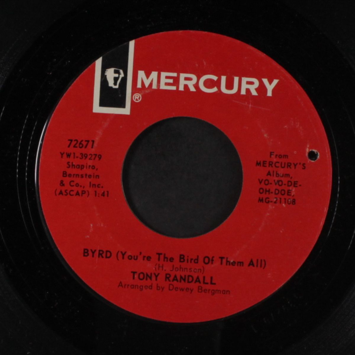 annie doesn't live here anymore / byrd by TONY RANDALL