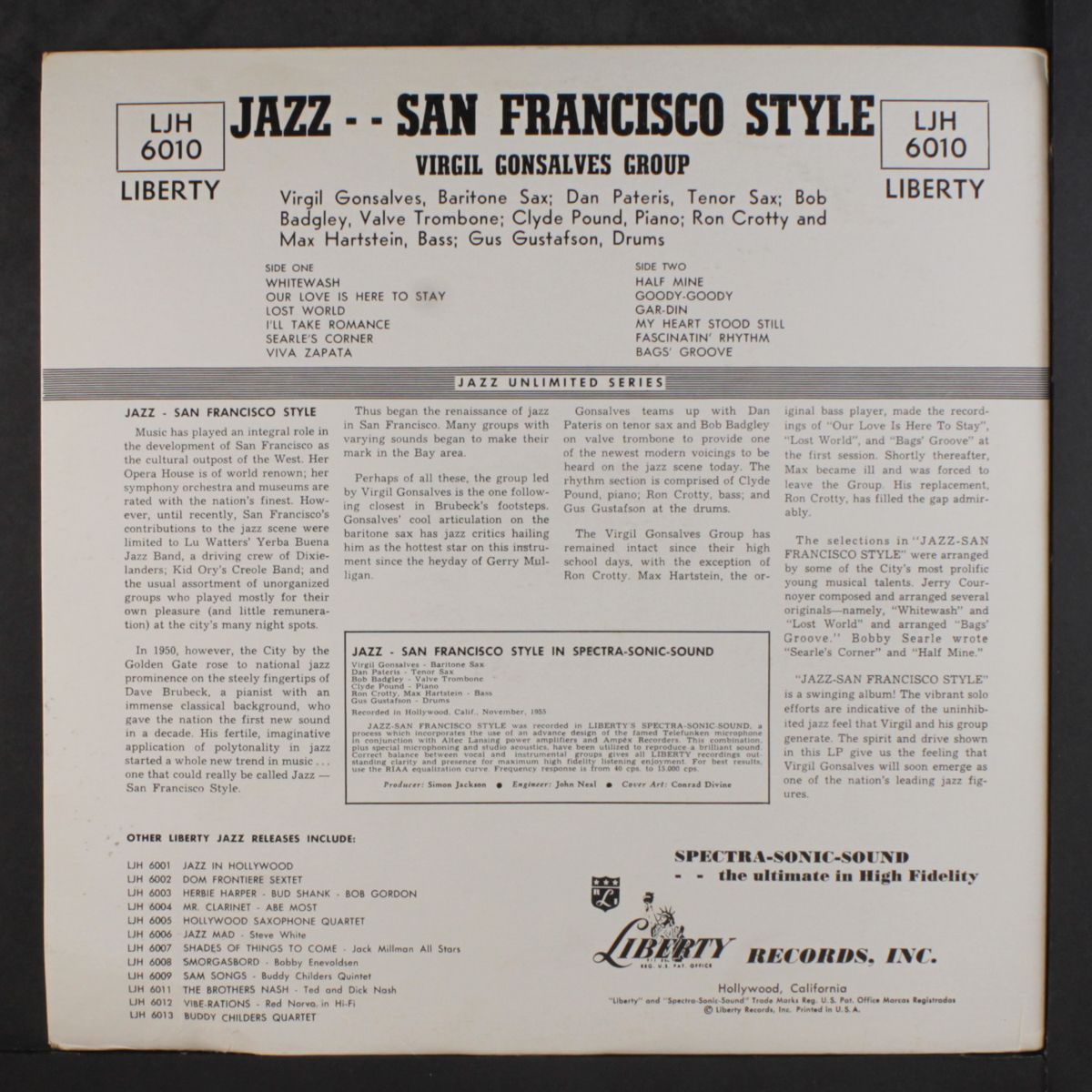 jazz, san francisco style by VIRGIL GONZALVES
