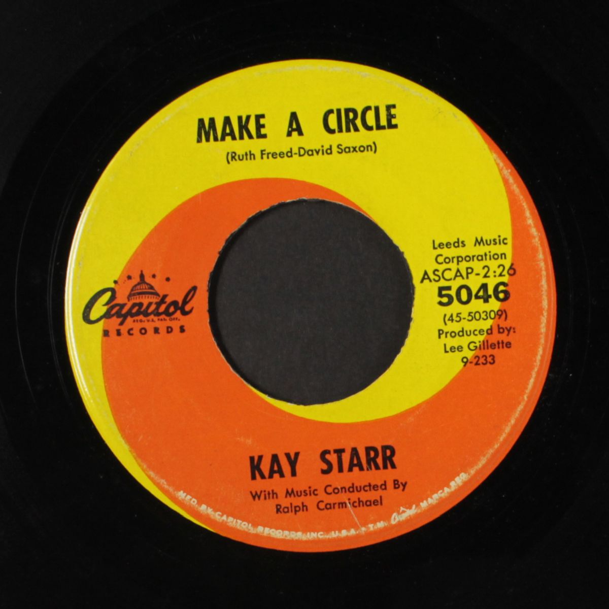 to each his own / make a circle by KAY STARR