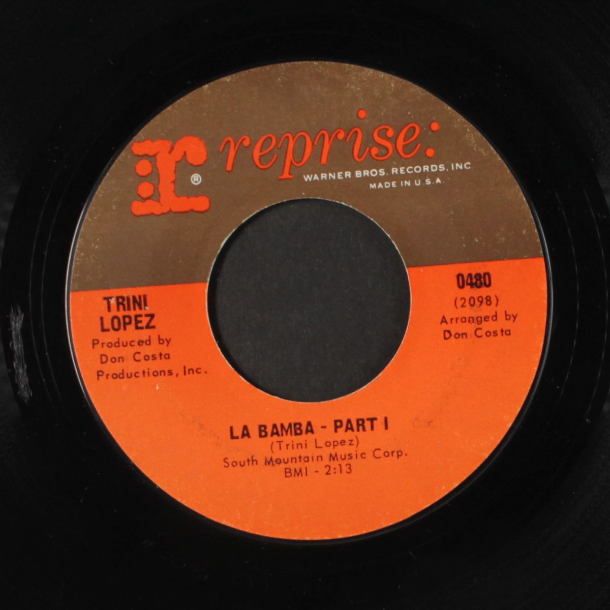 la bamba / trini's tune by TRINI LOPEZ