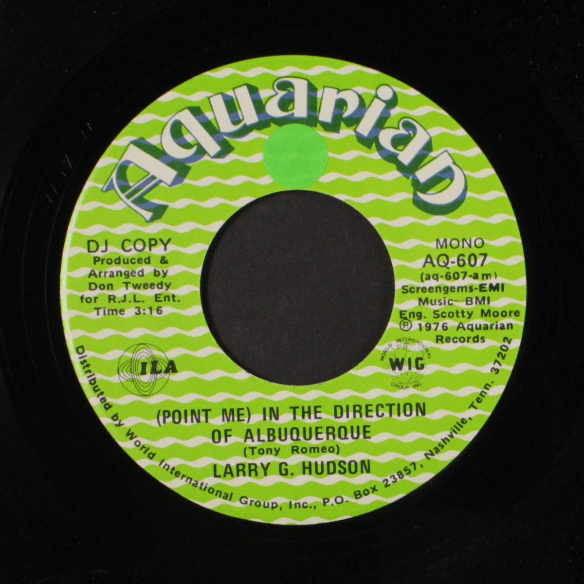 in the direction of albuquerque / mono by LARRY G. HUDSON