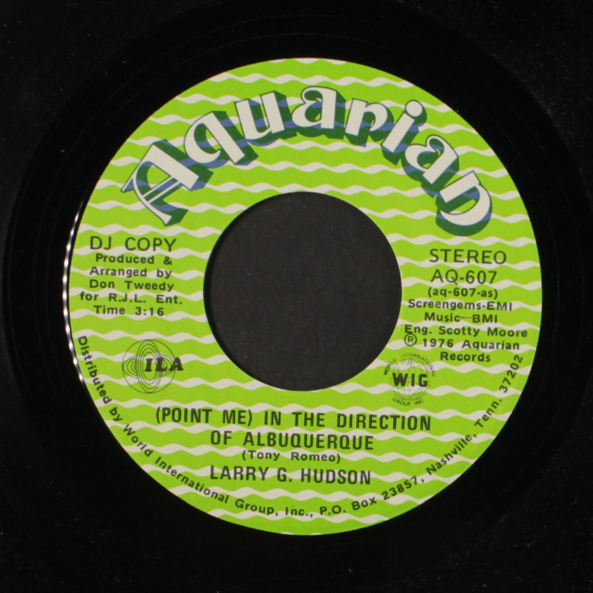 in the direction of albuquerque / mono by LARRY G. HUDSON