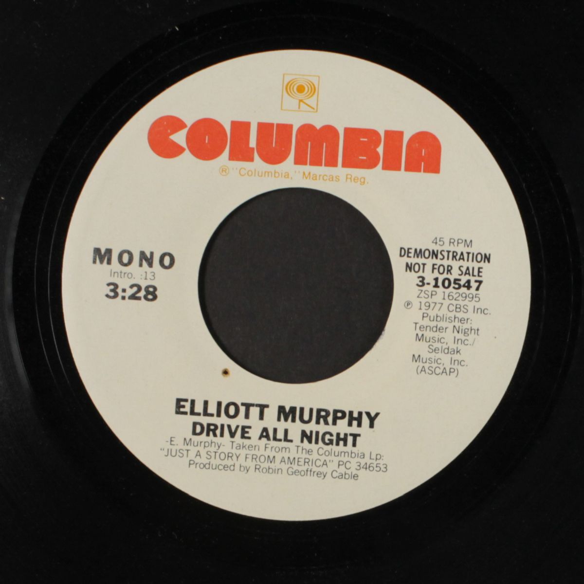 drive all night / mono by ELLIOTT MURPHY