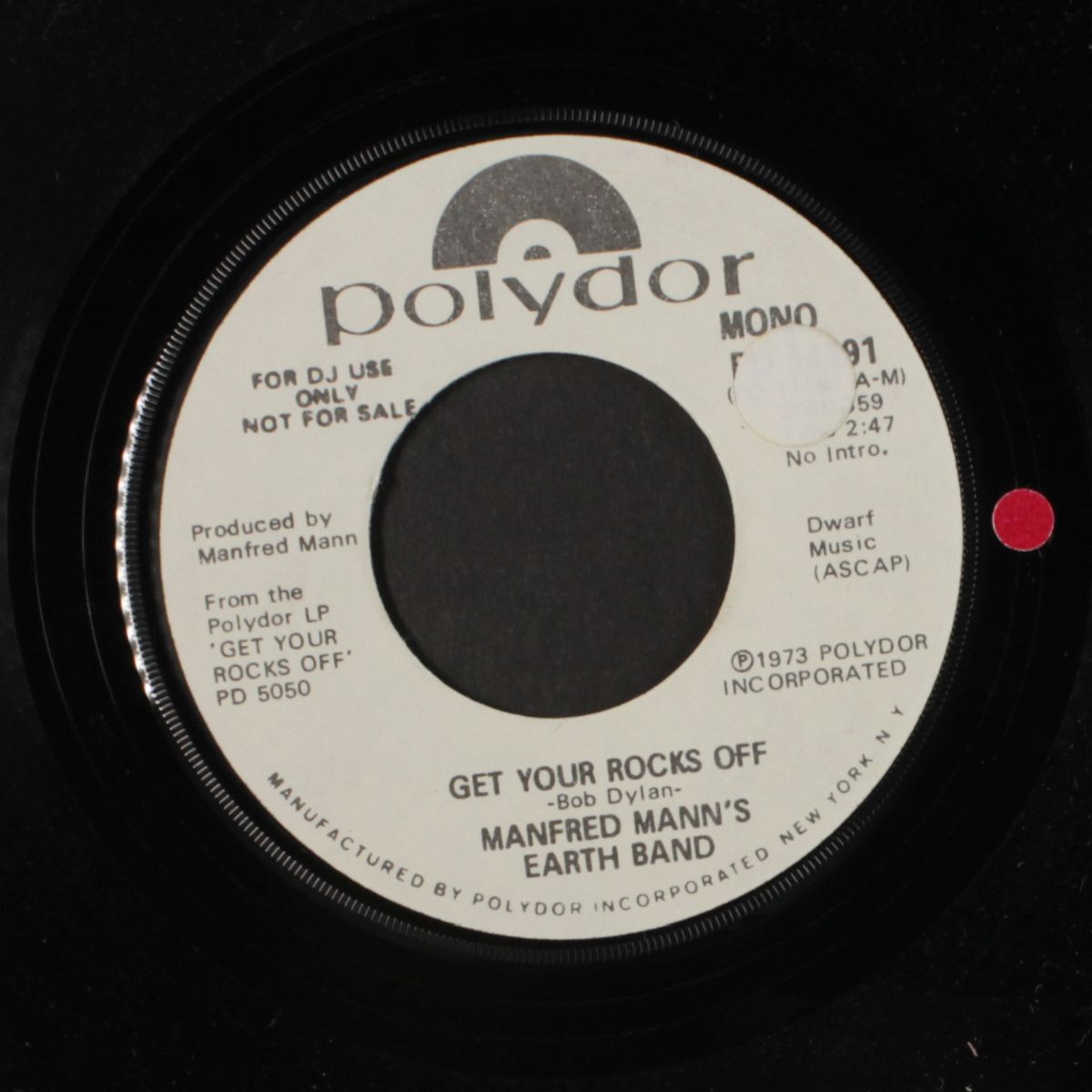 get your rocks off / mono by MANFRED MANN'S EARTH BAND