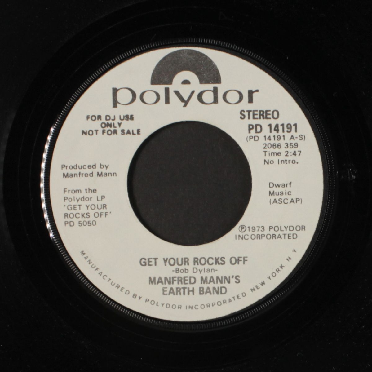 get your rocks off / mono by MANFRED MANN'S EARTH BAND