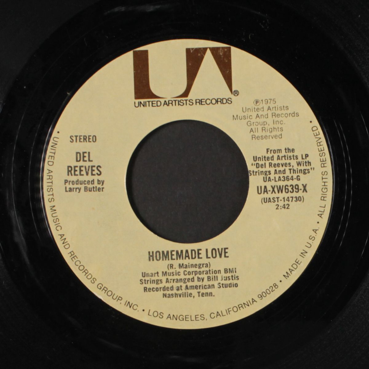 puttin' in overtime at home by DEL REEVES