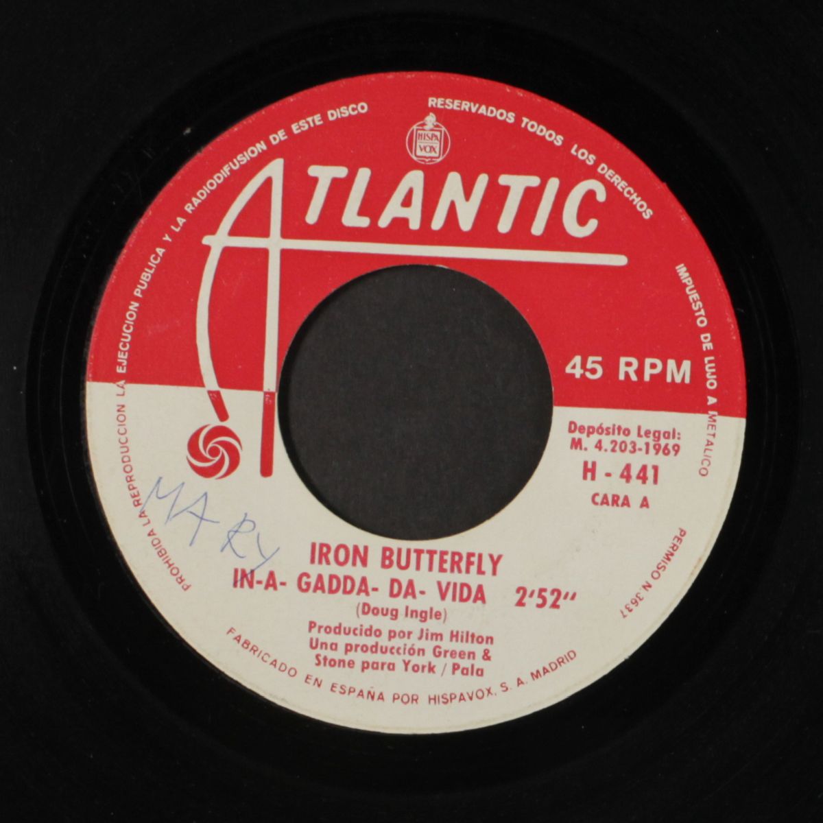 in-a-gadda-da-vida / soul experience by IRON BUTTERFLY