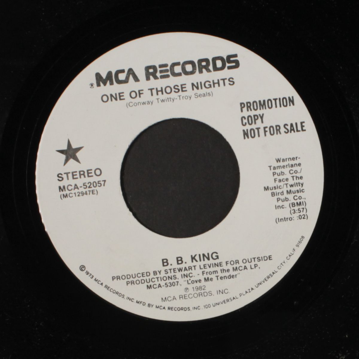 one of those nights / same by B.B. KING