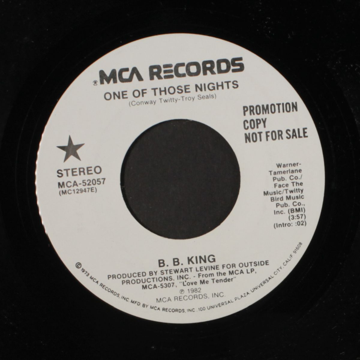 one of those nights / same by B.B. KING