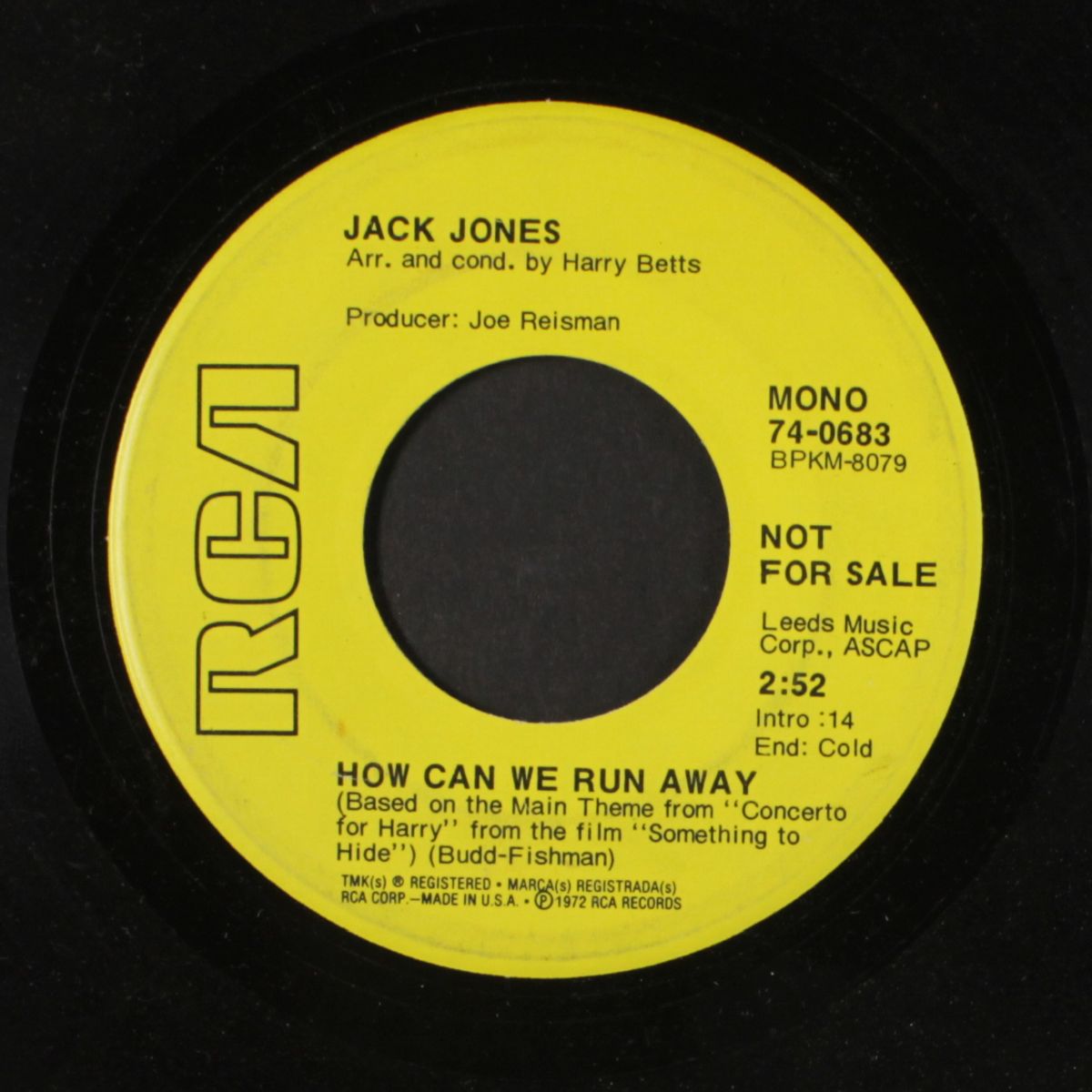 the mountain / how can we run away by JACK JONES